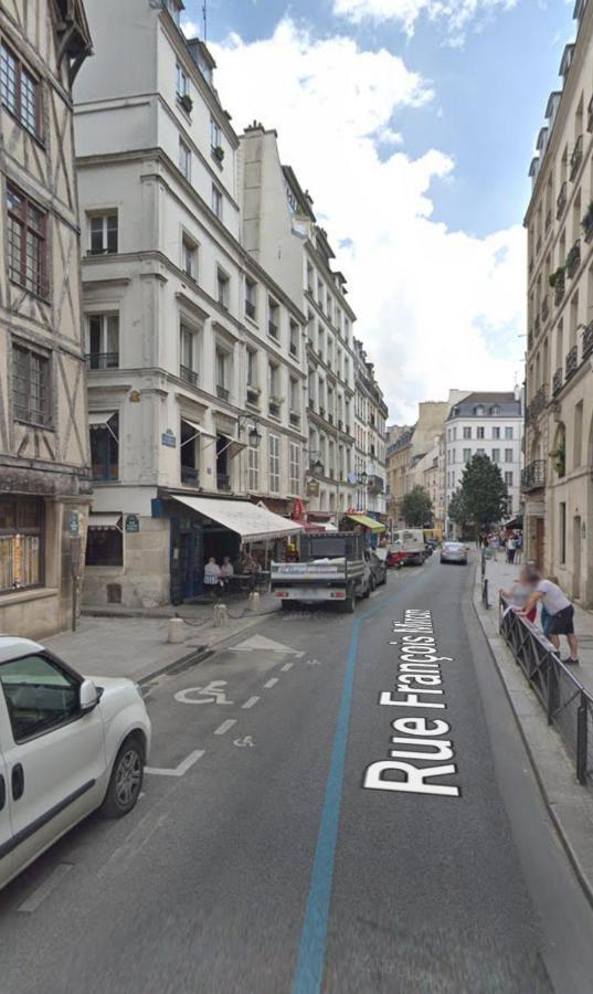 パリRue Francois Mironアパートメント エクステリア 写真